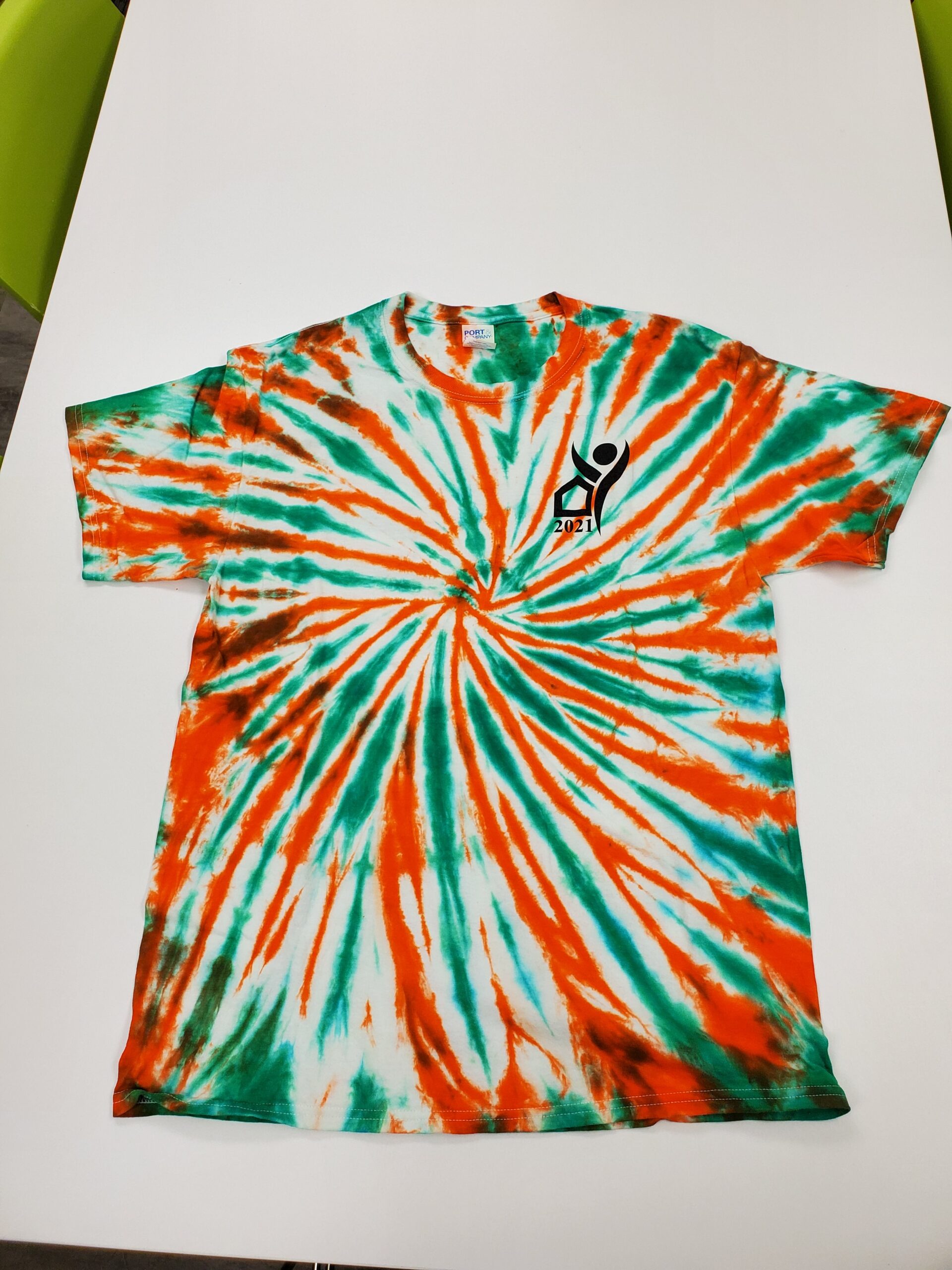 Green & Orange T-Shirt